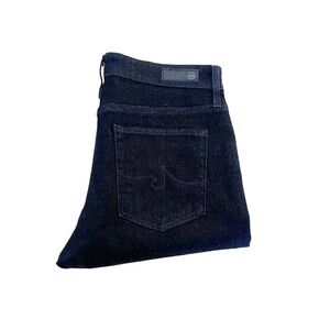 AG The Farrah High-Rise Skinny Dark Wash Denim Jeans SZ28